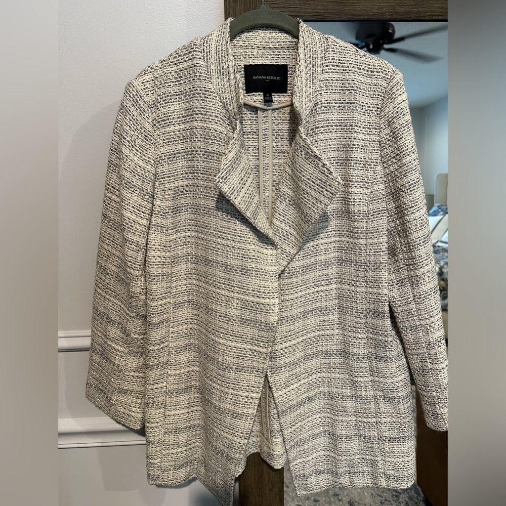 Banana Republic tweed jacket, blazer